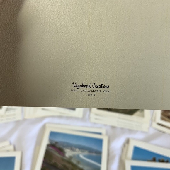 Vintage 1990 Boxed Christmas Cards From Southern California Tourist Destinations - Picture 12 of 12